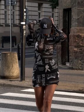 playboy bodycon dress | Dresses | Nwt Playboy X Missguided Colourblock rrl women's jeans Delicate Ruffled Cap Sleeves Size:34X30